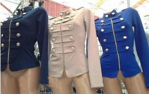 NEW Fashion clothes brief paragraph jacket female jackets woman double-breasted jacket coat Shitsuke waist