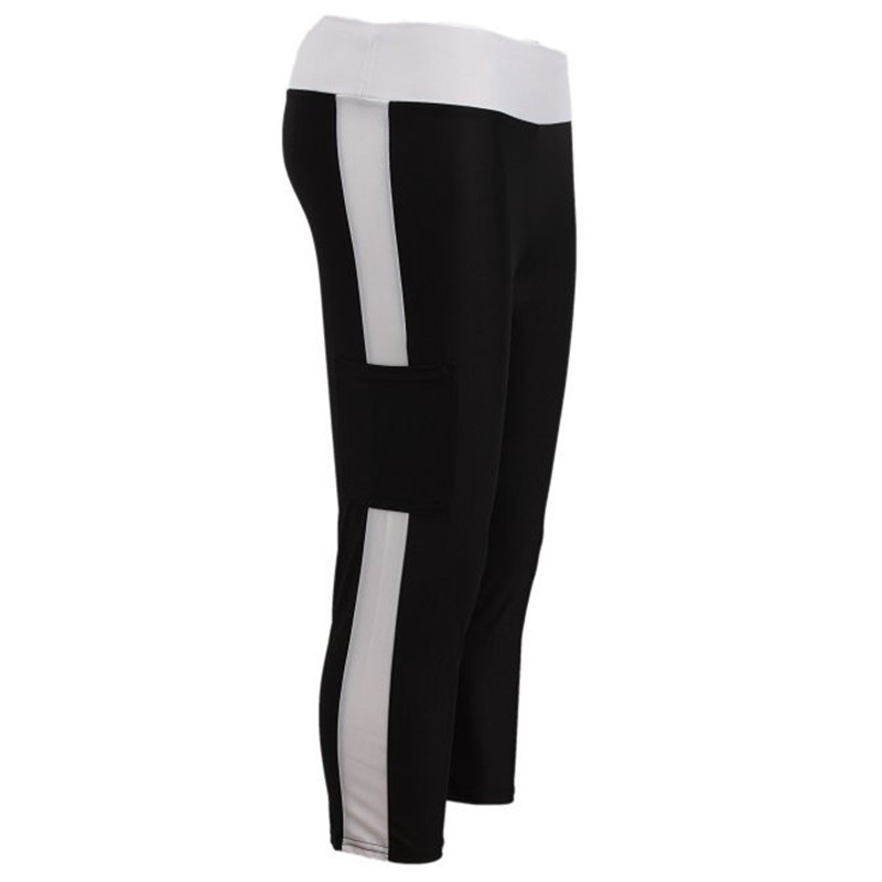 Wholesale-2016 Hot Fitness Women Running Tights Women Sport Trousers Running Pants Calzas Deportivas Mujer Free Shipping