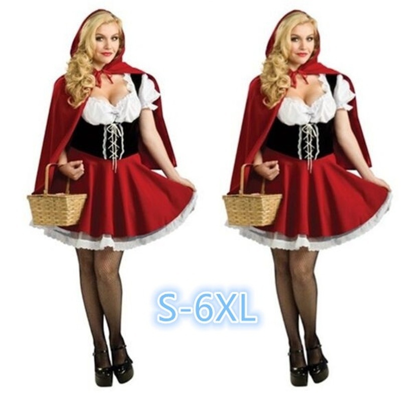 Halloween Costumes for Women Sexy Cosplay Little Red Riding Hood Fantasy Game Uniforms Fancy Dress Outfit
Halloween Costumes for Women Sexy Cosplay Little Red Riding Hood Fantasy Game Uniforms Fancy Dress Outfit
