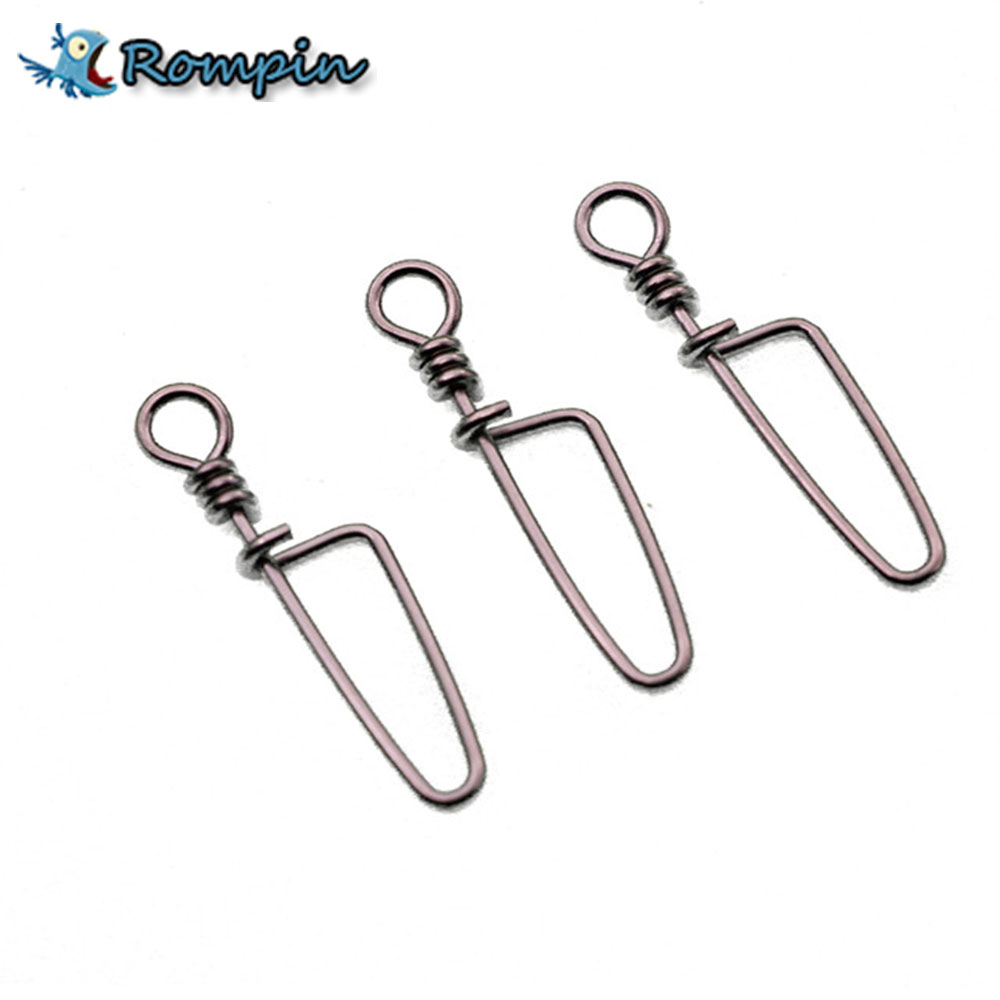 Rompin 50pcs/lot Coastlock Snap Fishing Barrel Swivel safety snap Swivel Snap 0#-5# fishing swivels
Rompin 50pcs/lot Coastlock Snap Fishing Barrel Swivel safety snap Swivel Snap 0#-5# fishing swivels