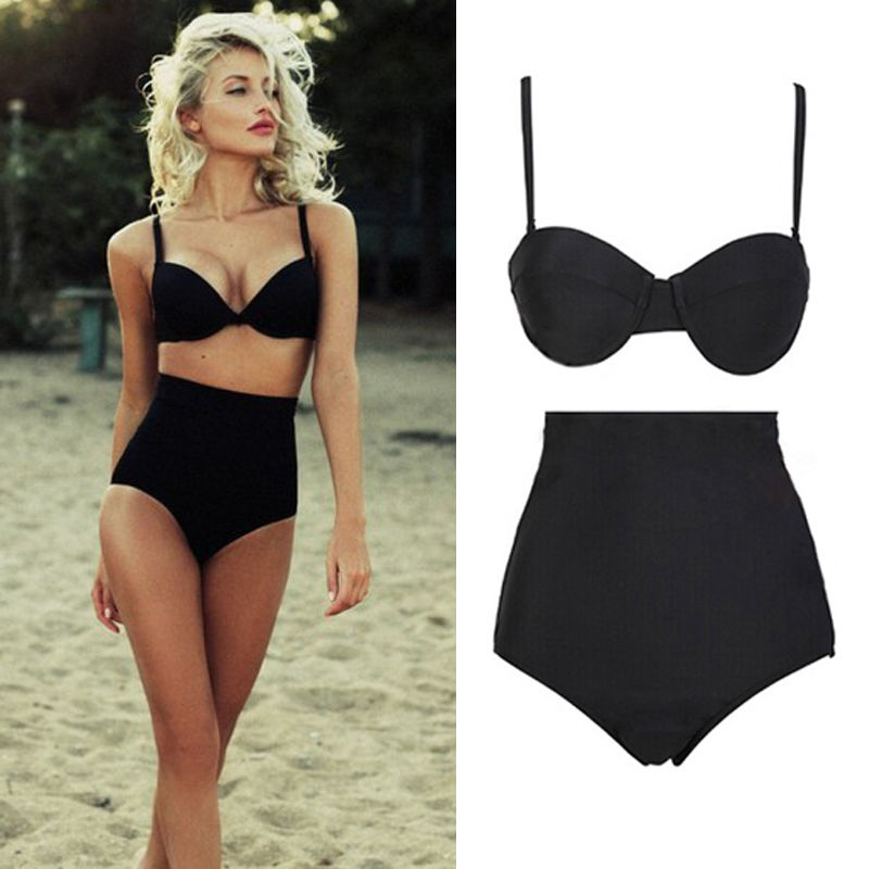 w1023 2015 Sexy Women' Bikini Set Bandeau Push-Up Bra Swimsuit Beachwear Swimwear, Black
w1023 2015 Sexy Women' Bikini Set Bandeau Push-Up Bra Swimsuit Beachwear Swimwear, Black