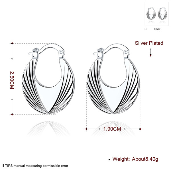 Brand new sterling silver Dinette ear clip DFMSE696,women's 925 silver Dangle Chandelier earrings 10 pairs a lot factory diret sale can mix