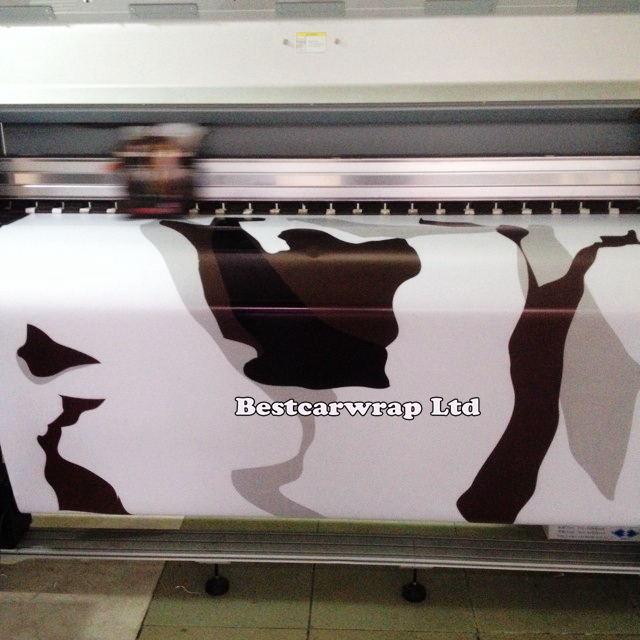 Sports Arctic Camouflage Vinyl Car Wrap Film With Air Bubble Free Winter Camo Vinyl Wrap Camo graphics size 1.52 x 30m/Roll Free Shipping