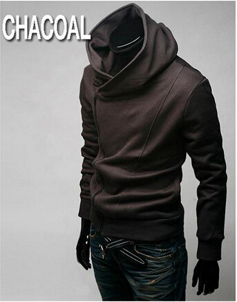 Fall-Free Shipping Hot High Collar Coat,Top Brand Men's Jackets,Men's Dust Coat,Men's Hoodeies