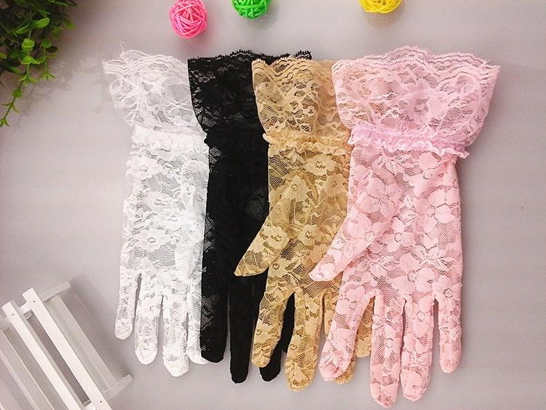 2019 Women Wedding Bridal Lace Gloves Accessories Bride Tulle Flowers Hollow Short Ruffles Glove Car Drive Sun Protection Hand Wear new, White
2019 Women Wedding Bridal Lace Gloves Accessories Bride Tulle Flowers Hollow Short Ruffles Glove Car Drive Sun Protection Hand Wear new, White