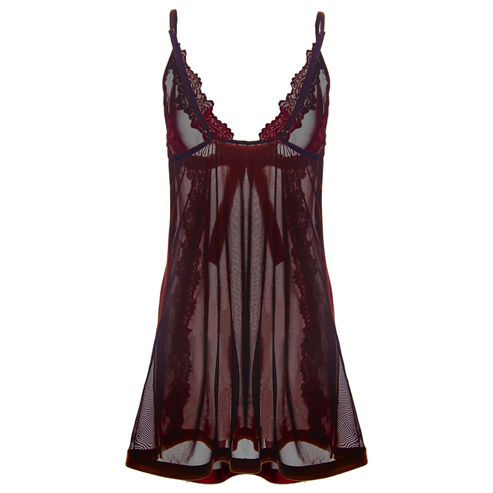 Ps Size Women Lingerie S-6XL Sexy Lingerie Babydoll Transparent Lace Nightgown Sexi Nightwear for Women Underwear Pajamas Intimate Apparel5305958