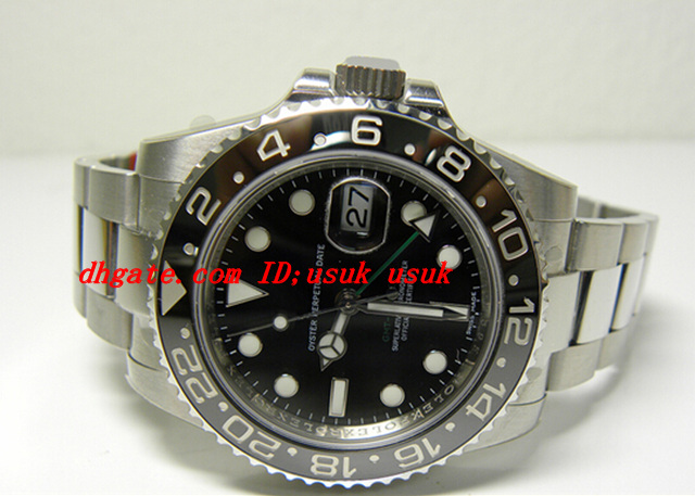 Luxury Wristwatch sapphire Black Dial Ceramic Stainless Steel Bracelet 116710 automatic Gift Box File Mens Men's Watch Watches
Luxury Wristwatch sapphire Black Dial Ceramic Stainless Steel Bracelet 116710 automatic Gift Box File Mens Men's Watch Watches