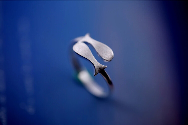 10PCS Pisces Ring Cute Adjustable Double Fish Opening Rings Zodiac Constellations Ring Horoscope Signs Rings for Birthday Gift