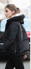 Wholesale-Free Shipping 2015 New Women Winter Duck Down Coat  Dress Big Yards Casual Thick Down Jacket Short Paragraph Size XS-XXL