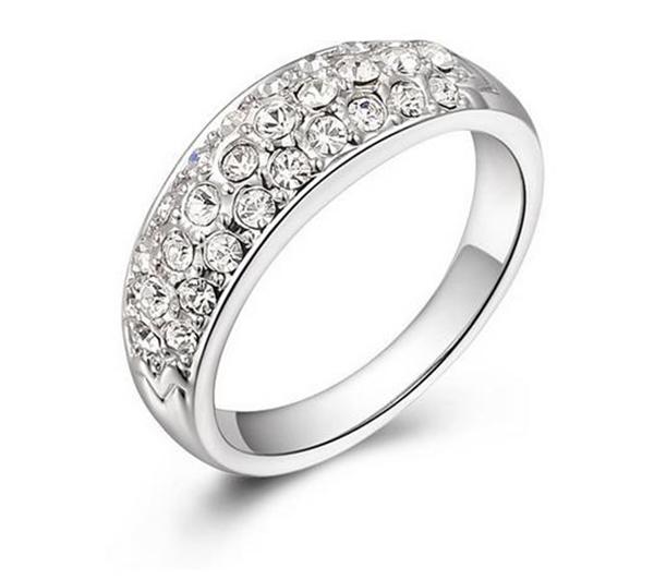 New Arrival Luxury Austria Crystal Silver Ring 925 Sterling Silver With Full Shining Diamond Free Shipping Various Size
New Arrival Luxury Austria Crystal Silver Ring 925 Sterling Silver With Full Shining Diamond Free Shipping Various Size