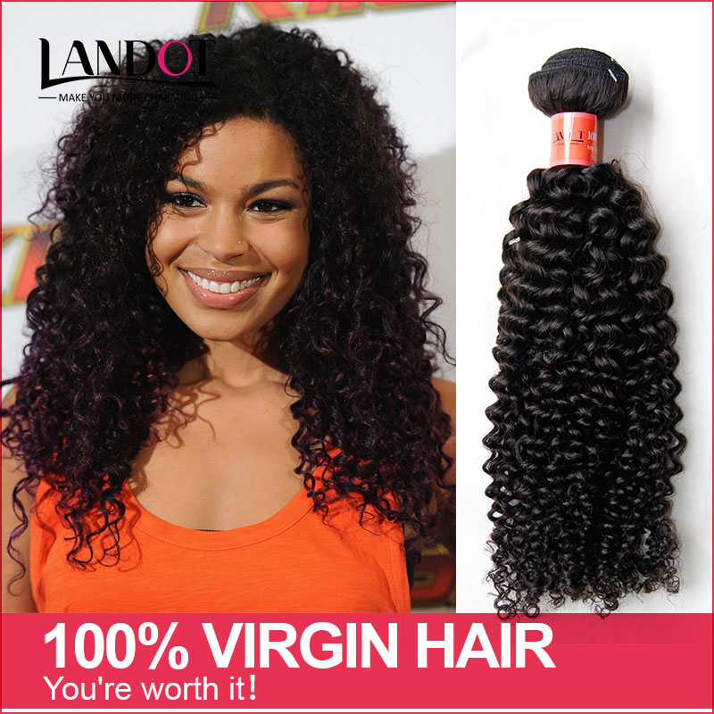Peruvian Curly Hair Unprocessed Peruvian Kinky Curly Human Hair Weave 3Bundles Lot 8A Grade Peruvian Jerry Curl Hair Extension Natural Color