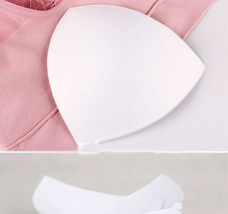 Black White Skin Sponge Bra Lingerie Swimwear chest pad Bra Insert Cushion Breast pad 100 Pairs