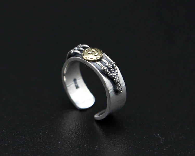 New design 925 sterling silver fashion jewelry ring eagle claws shape open adjustable ring for men Valentine's Day gift free shipping