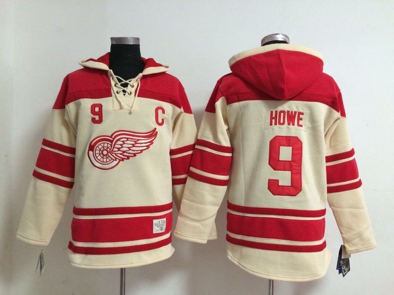 Top Quality ! Red Wings Old Time Hockey Jerseys #9 Gordie Howe Red Cream Hoodie Pullover Sweatshirts Winter Jacket, Beige
Top Quality ! Red Wings Old Time Hockey Jerseys #9 Gordie Howe Red Cream Hoodie Pullover Sweatshirts Winter Jacket, Beige