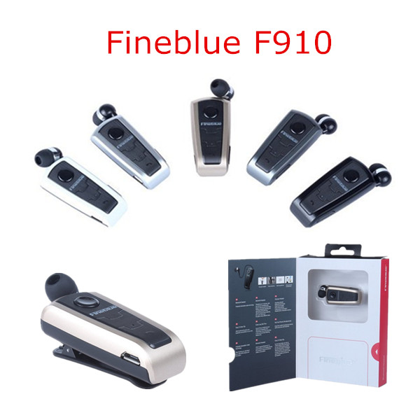 Original Brand Wireless Bluetooth Headphone FineBlue F910 Calls Remind Vibration Wear Clip Headset For iPhone Samsung HTC 1pcs
Original Brand Wireless Bluetooth Headphone FineBlue F910 Calls Remind Vibration Wear Clip Headset For iPhone Samsung HTC 1pcs