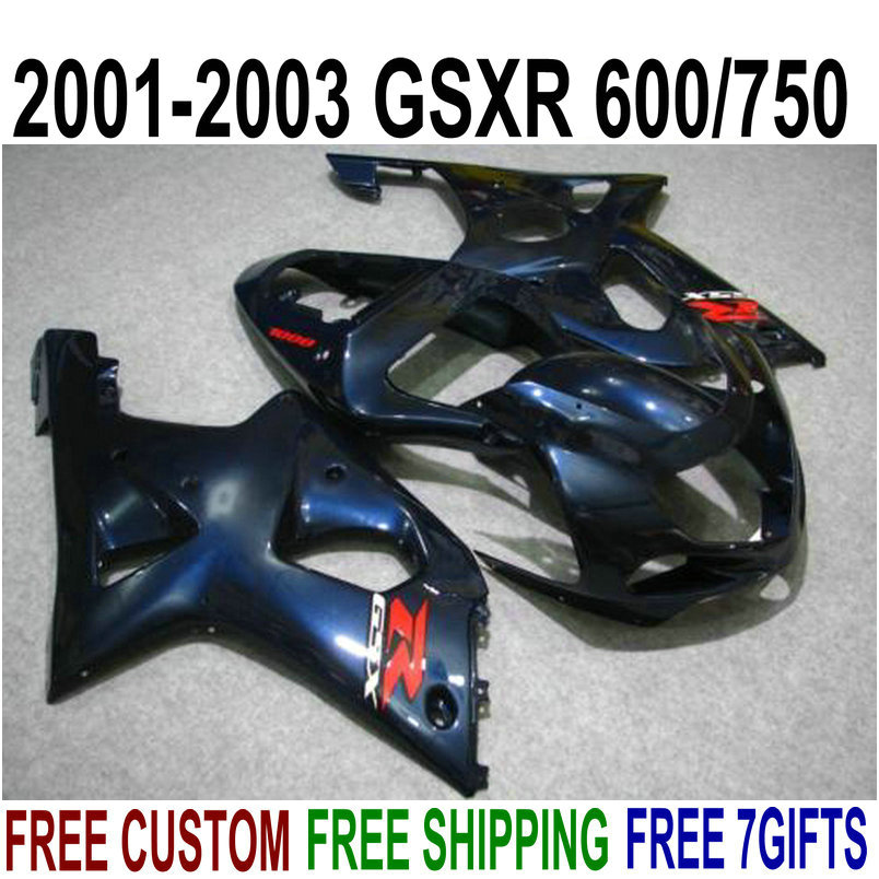 7 gifts + New ABS fairing kit for SUZUKI GSX-R600 GSX-R750 2001-2003 K1 GSXR 600 750 all deep blue plastic fairings set 01-03 RA44, Same as the picture shows
7 gifts + New ABS fairing kit for SUZUKI GSX-R600 GSX-R750 2001-2003 K1 GSXR 600 750 all deep blue plastic fairings set 01-03 RA44, Same as the picture shows