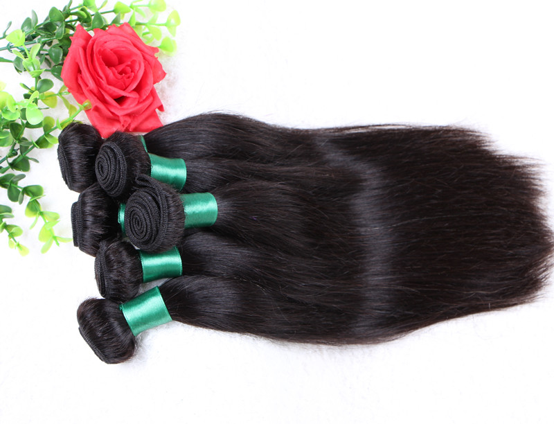 elibess grade 8a 100 human brazilian hair silk straight hair weft 100g piece 3pcs lot no tangle no shedding