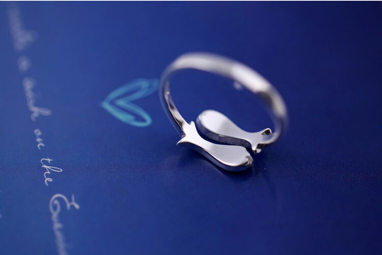 10PCS Pisces Ring Cute Adjustable Double Fish Opening Rings Zodiac Constellations Ring Horoscope Signs Rings for Birthday Gift