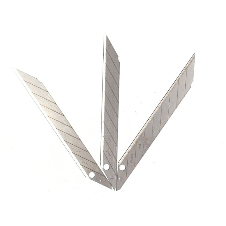 Genuine NT Cutter BD-100 Replacement Blades - 30° 9mm Pointed Utility Knife Blades for Craft, Vinyl Wrap & Leather, 50-Pack Stainless Steel Spare Blad