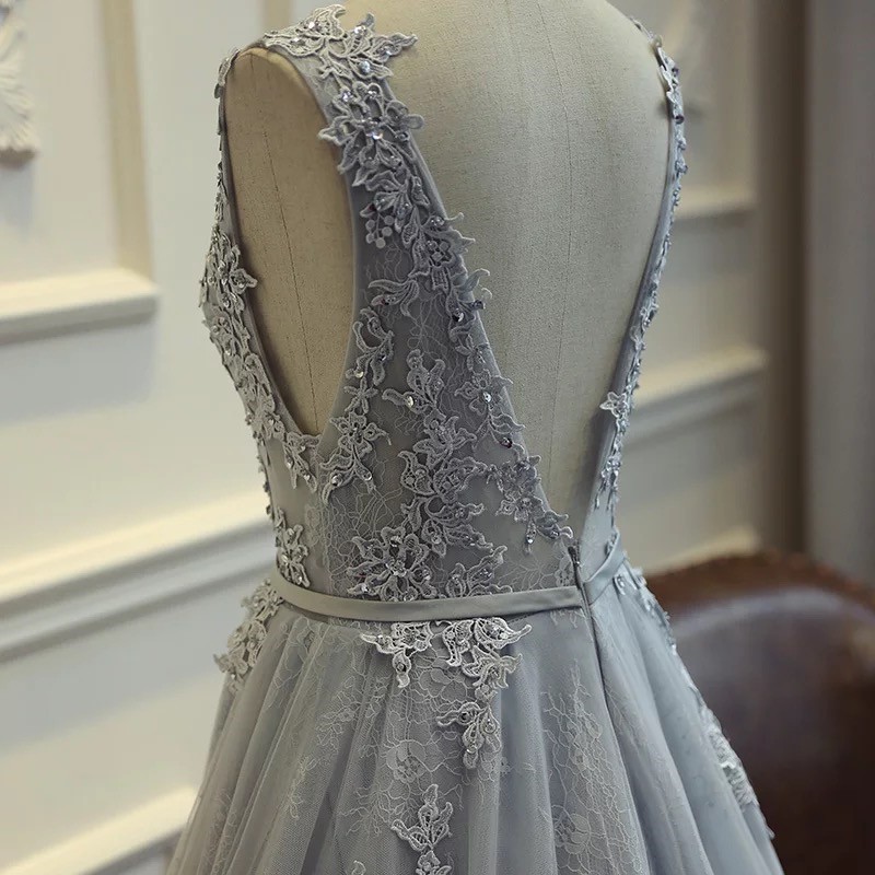 Zuhair Murad Dresses Lace Applique Beads A e Backless Prom Dress Plus Size Formal Gown Party Evening Wear
