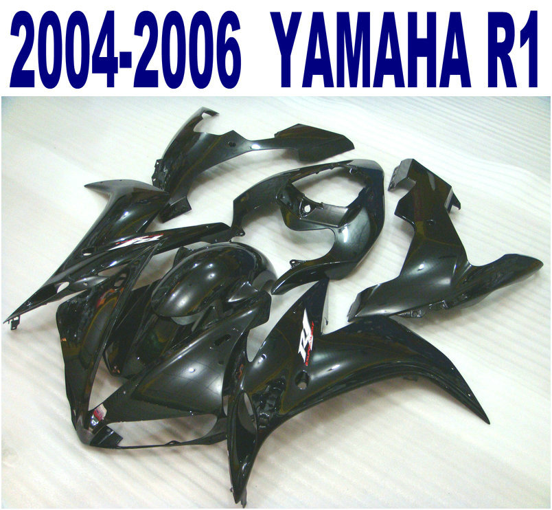 Injection molding plastic fairing kit for YAMAHA 2004 2005 2006 YZF R1 all glossy black fairings set yzf-r1 04-06 VL15, Same as the picture shows
Injection molding plastic fairing kit for YAMAHA 2004 2005 2006 YZF R1 all glossy black fairings set yzf-r1 04-06 VL15, Same as the picture shows