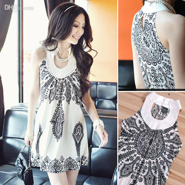 Wholesale-Promotion! Women Full Cotton Floral print Summer Sundress Lovely Girl beach bohemian tank mini dress B26 SV000976, Black
Wholesale-Promotion! Women Full Cotton Floral print Summer Sundress Lovely Girl beach bohemian tank mini dress B26 SV000976, Black