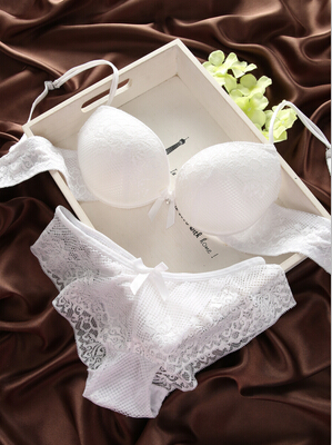 Bras Sets Wholesale-thongs Bra Set Sexy Women In Lingerie Lace Embroidery 6 Color Large Size Cup Push Up And Panty
