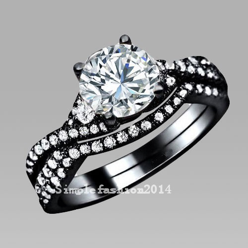Brand Hot sale Luxury Jewelry Topaz Diamonique Gem 10kt Black Gold Filled 2 women Wedding Bridal Ring set Sz 5-11 Gift
Brand Hot sale Luxury Jewelry Topaz Diamonique Gem 10kt Black Gold Filled 2 women Wedding Bridal Ring set Sz 5-11 Gift