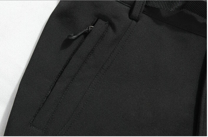 Wholesale-Free shipping new fashion fleece soft shell men's casual sports pants brand outdoor man hiking waterproof charge trousers