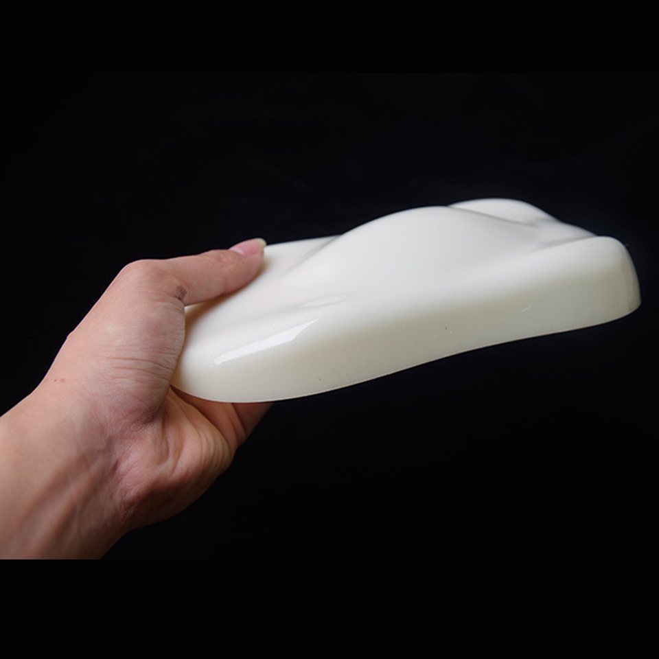 Racer Car Shape Display Model - 10x20cm Plastic Speed Form for Vinyl Wrap, Plastidip Paint & Hydro-Dipping Color Showcase and Sample Display MO-A5