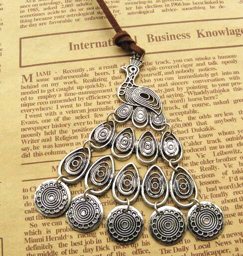New!! Vintage Tibetan Silver Charm Necklaces Angel Wings Heart Pendant Necklace Love Leather Cord Gift Women's Jewelry 24pcs