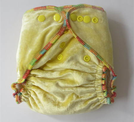 Free Shipping 2015 NEW Design 50 pcs Organic 100% Bamboo Cotton Velour baby Cloth diapers Nappy No PUL with 50 inserts