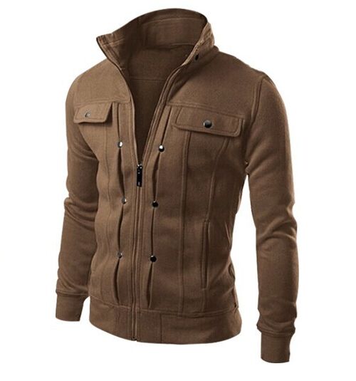 Men jackets Hoodies Sweatshirts Tracksuits Solid Fashion Mens Hoodie Zipper Design Tracksuit Men's Sportswear Winter long sleeve