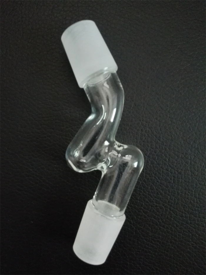 wholesale S shape glass joint adapter with male(14mm) to male (19mm) or male(19mm)to male(19mm
wholesale S shape glass joint adapter with male(14mm) to male (19mm) or male(19mm)to male(19mm