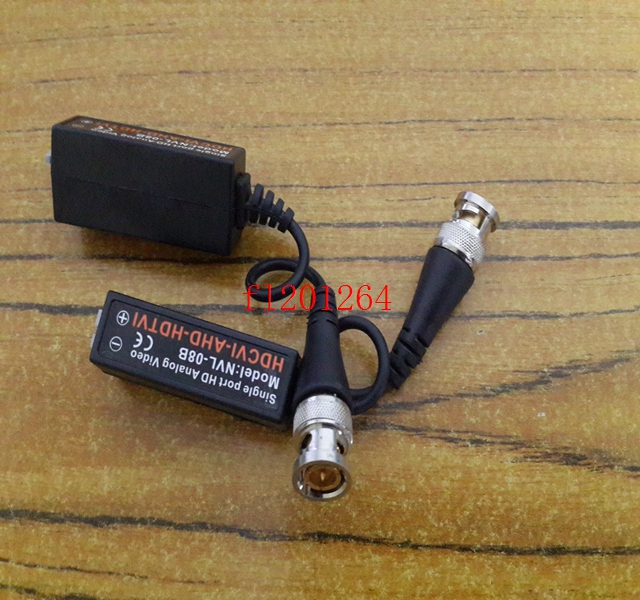 100pcs/lot(50Pairs) High Quality Camera CCTV BNC Press-Fit Video Balun Transceiver Cable HD TVI/CVI/AHD Adapter