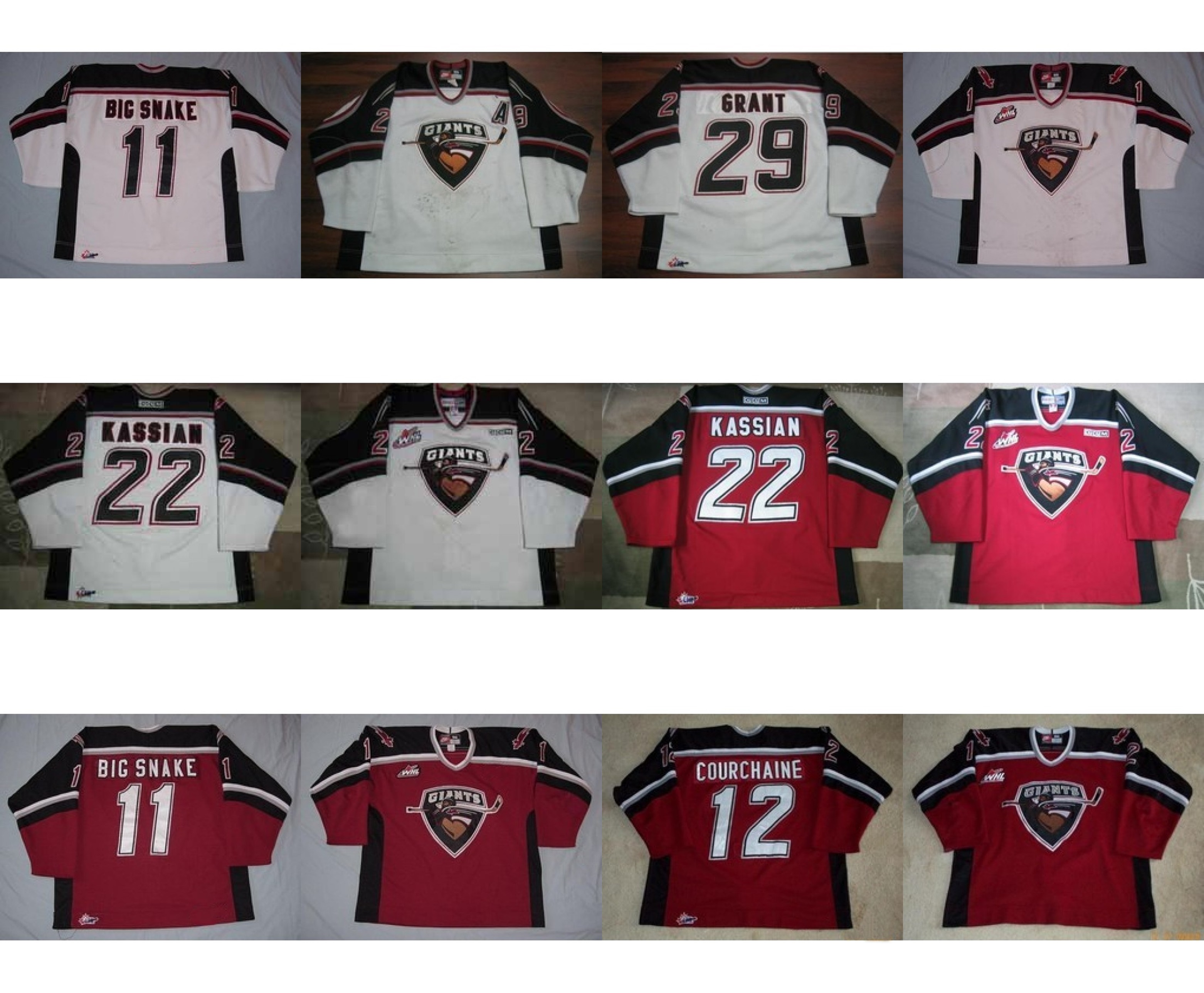 Customize WHL Vancouver Giants Mens Womens Kids 22 Matt Kassian 12 Adam Courchaine 29 Tristan Grant Ice Hockey Jerseys Goalit Cut, Custom any name&no.-white
Customize WHL Vancouver Giants Mens Womens Kids 22 Matt Kassian 12 Adam Courchaine 29 Tristan Grant Ice Hockey Jerseys Goalit Cut, Custom any name&no.-white