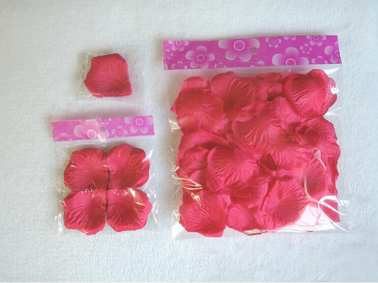 Rose petals silk flowers artificial flowers simulation Wedding petals false petalssilk rose petals free shipping FB003