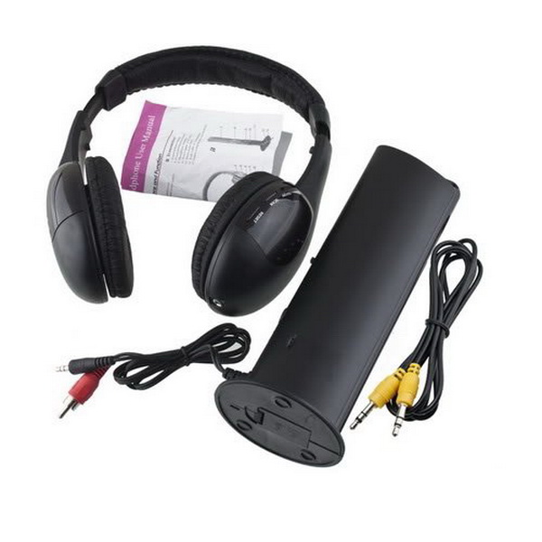 1PCS 5 in 1 DJ Gaming HiFi Wireless Headphone Earphone Headset FM Radio Monitor MP3 PC TV Mobile Phones Headphones, Black
1PCS 5 in 1 DJ Gaming HiFi Wireless Headphone Earphone Headset FM Radio Monitor MP3 PC TV Mobile Phones Headphones, Black
