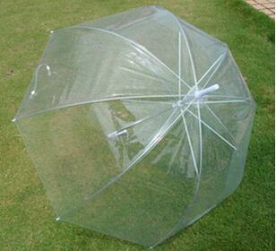 100pcs 34" Big Clear Cute Bubble Deep Dome Umbrellas Transparent Umbrella Clear parasols