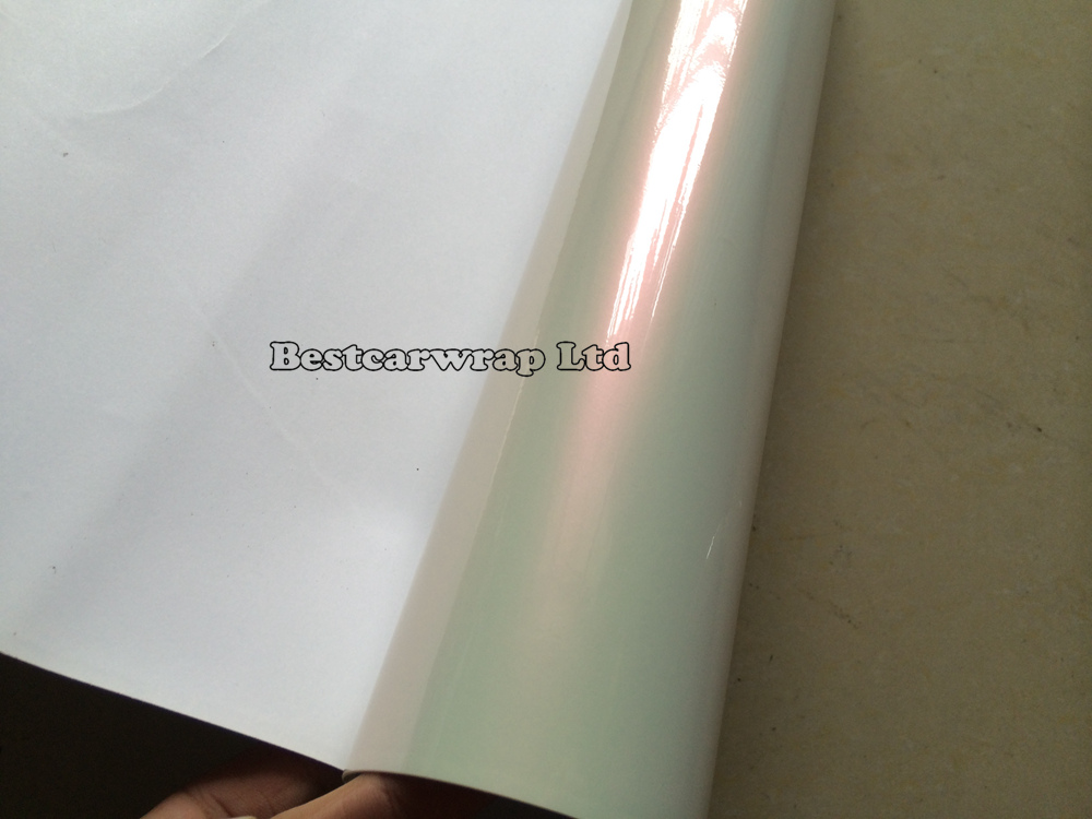Pearl Glossy Chameelon Vinyl For Car wrapping Film with Bubble Free For Car Stickers FedEx FREE SHIPPING Size: 1.52*20m/Roll