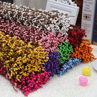 Hot sale 300pcs Diy Wedding Garland Artificial Flower Head Ring Pip Berry flower Stem DIY Wreath Flower Bead Acceorry, Blue
Hot sale 300pcs Diy Wedding Garland Artificial Flower Head Ring Pip Berry flower Stem DIY Wreath Flower Bead Acceorry, Blue