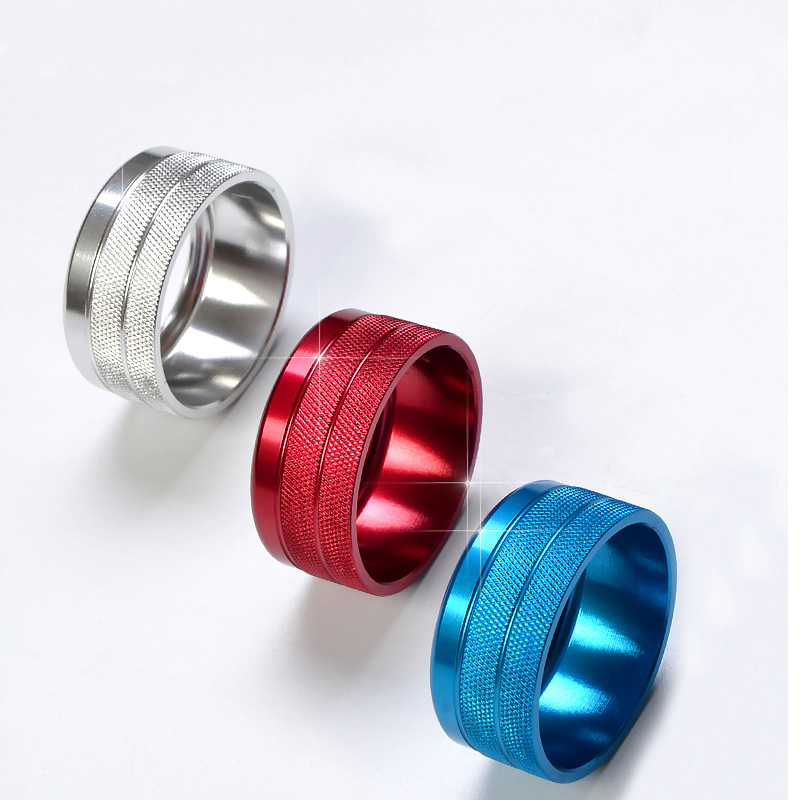 Car Styling Air Conditioning Knobs Audio Circle Trim Cover Ring For BMW 1 2 3 4 5 6 7 Series GT X1 X5 X6 F30 F32 F34 F10 F15 F45 F01 E70 E71