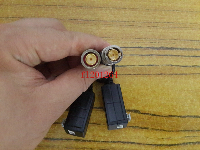600pcs(300pairs) FreeShipping High Quality HD CVI/TVI/AHD Passive Single Channel Video Balun Cable Male BNC to UTP CAT 5/5e/6