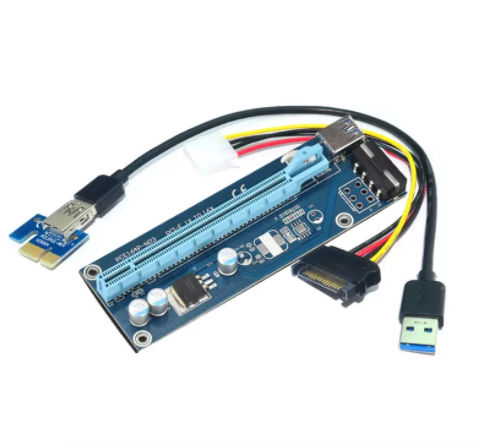 PCI-E 1X to 16X extension conversion board PCI-e turn pcie adapter card 60cm cable pcie riser card for bitcoin miner DHL free shipping
PCI-E 1X to 16X extension conversion board PCI-e turn pcie adapter card 60cm cable pcie riser card for bitcoin miner DHL free shipping