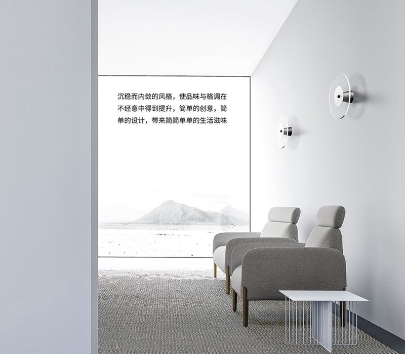 LED Wall Lamps Acrylic Frameless Lights Nanometer Guide Ceiling Lamp Bedroom Office Living Room Light Fitting Transparent