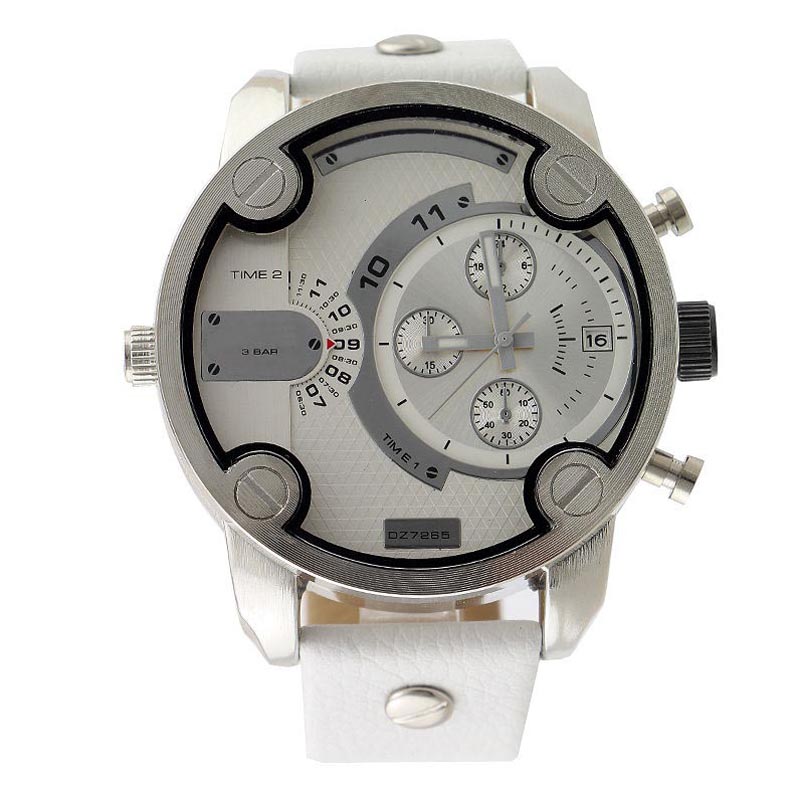 Fashion Brand 7265 Men's Big Case Mutiple Dials Date Calendar Display Leather Strap Quartz Men's Wrist Watch, Dz 7265
Fashion Brand 7265 Men's Big Case Mutiple Dials Date Calendar Display Leather Strap Quartz Men's Wrist Watch, Dz 7265
