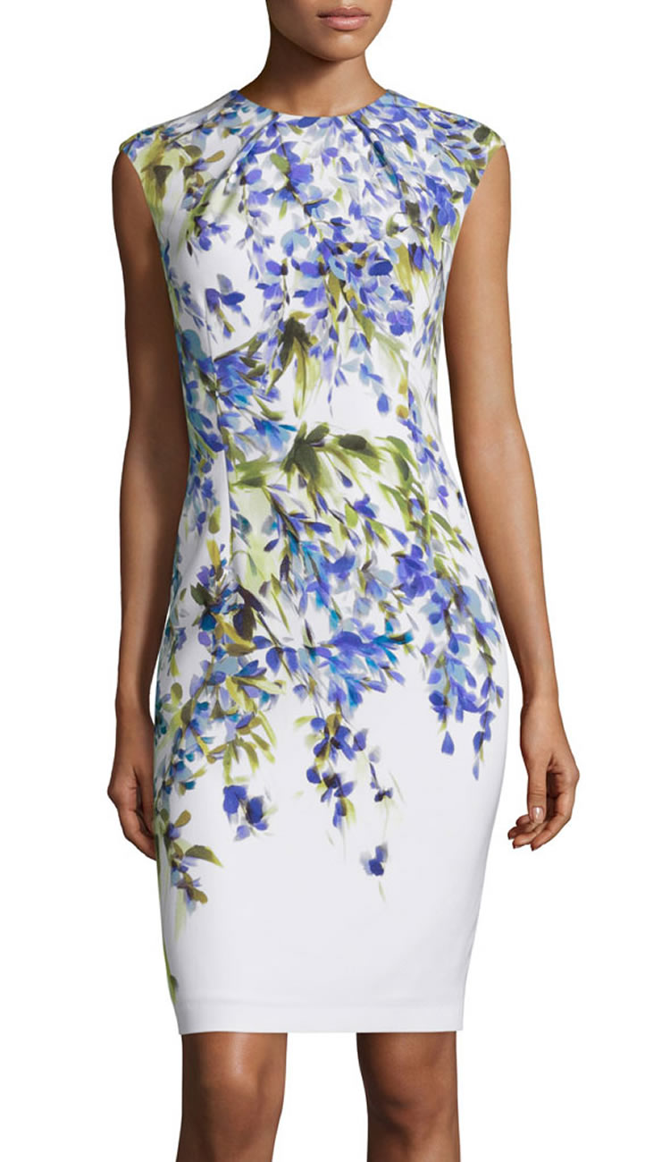 Fashion Print Women Sheath Dress Round Neck Split Casual Dresses 0315332, As pictures
Fashion Print Women Sheath Dress Round Neck Split Casual Dresses 0315332, As pictures