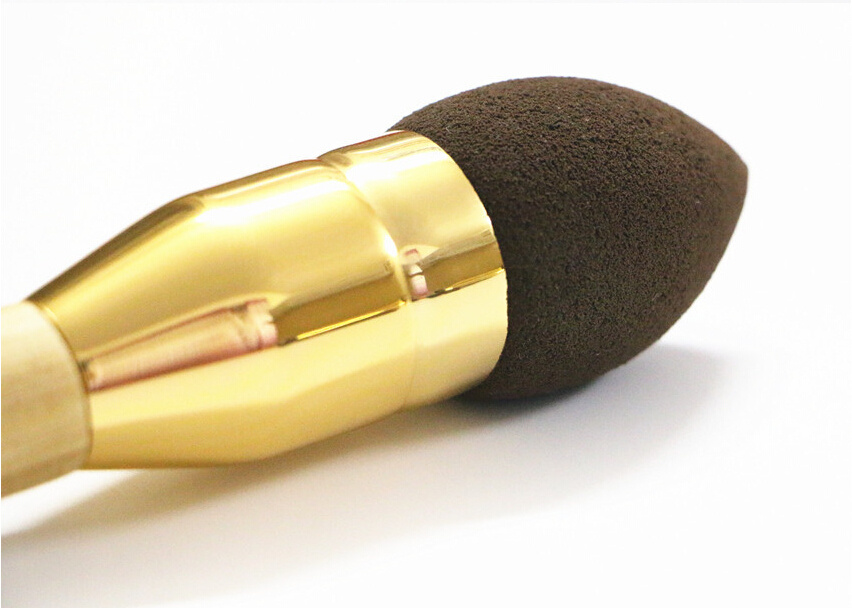 Double-ended Camouflage Brush Synthetic Hair Makeup Brushes Sponge Powder Puff Kit Pinceis Maquiagem for Beauty