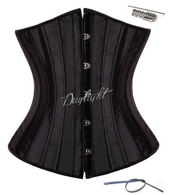 24 Plus Size Steel Boned Waist Cincher Waist Trainers/ Bustier Waist Training Corsets Underbust Corset Body Shapers 23051, Black
24 Plus Size Steel Boned Waist Cincher Waist Trainers/ Bustier Waist Training Corsets Underbust Corset Body Shapers 23051, Black