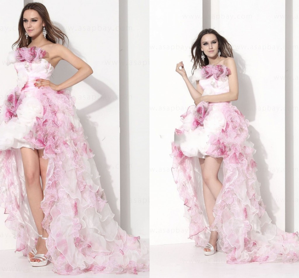 Custom Made Formal Quinceanera Pageant Dresses Ball Gown Strapless Sleeveless Backless Girl Vestidos De Fiesta Event Sexy Evening Prom Gowns